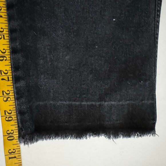 ROCKIES ROCKY MOUNTAIN Jeans 26 VTG Black Washed Bare Back Rhinestone Cowgirl - Picture 14 of 14